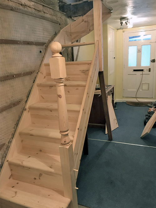 Flooring before and after